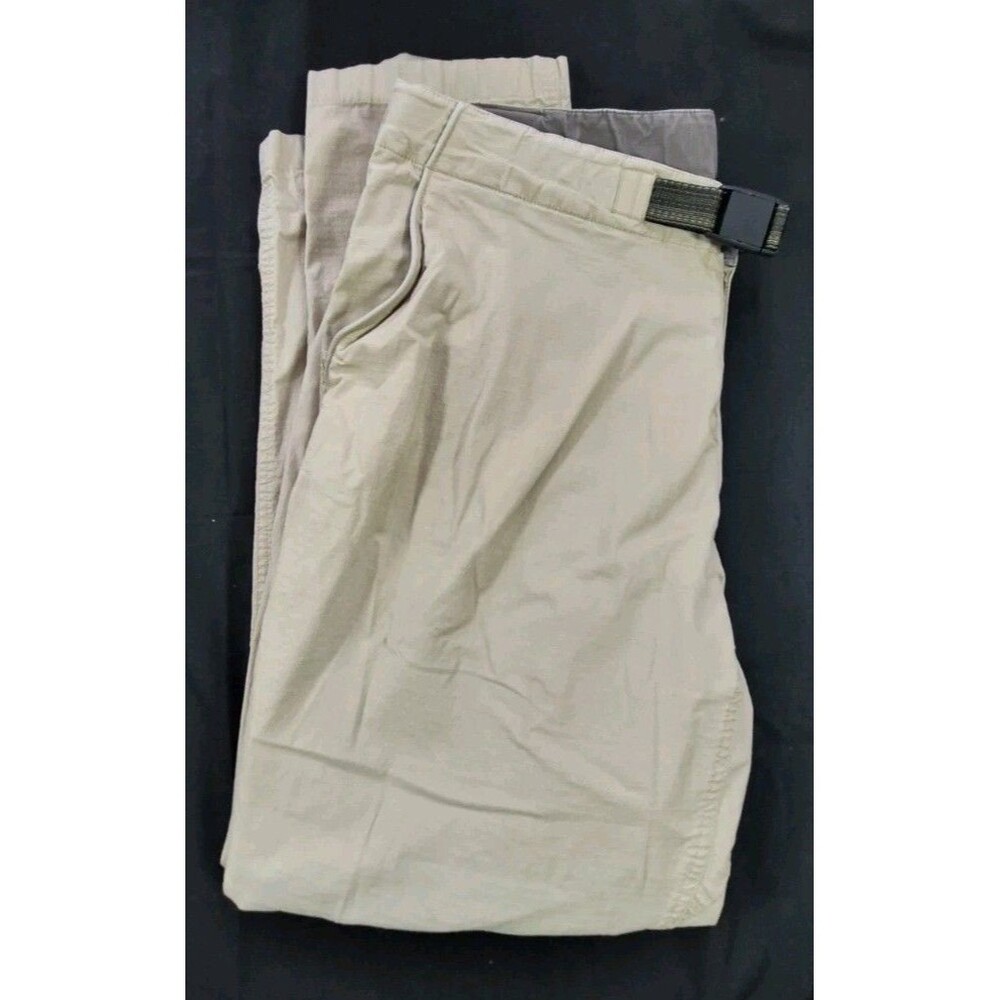 Burton Durable Goods MB Ridge Hiking Pants Men's Size 36x30 Khaki Belted Ripstop